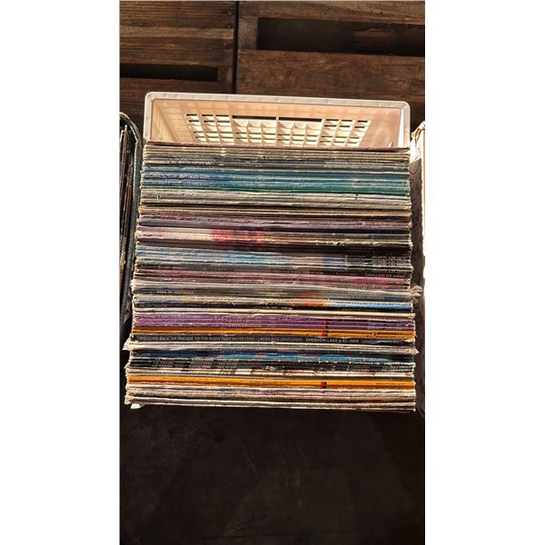 BOX OF ASSORTED VINYL RECORDS