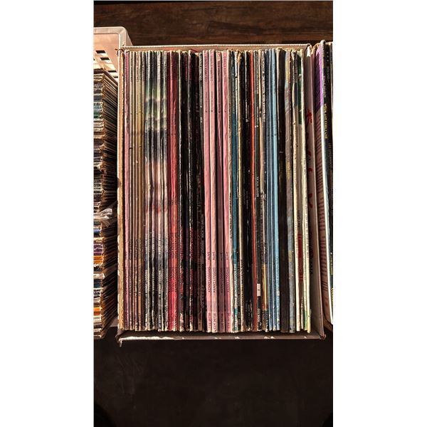 BOX OF ASSORTED VINYL RECORDS