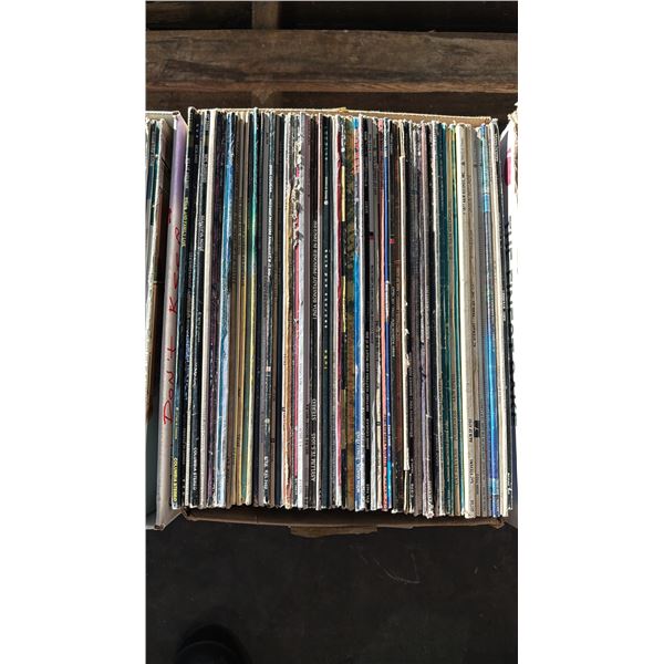 BOX OF ASSORTED VINYL RECORDS