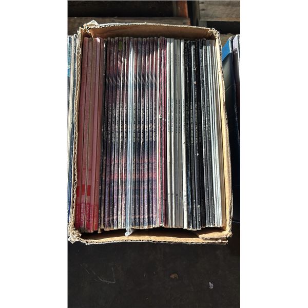 BOX OF ASSORTED VINYL RECORDS