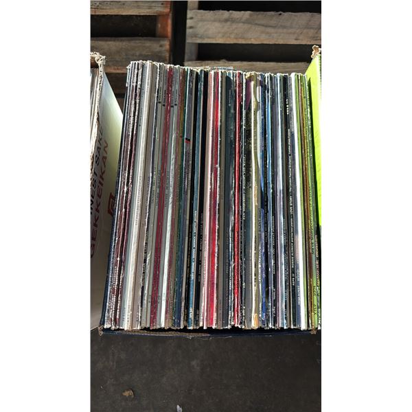 BOX OF ASSORTED VINYL RECORDS