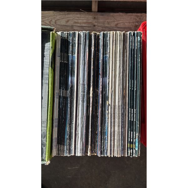BOX OF ASSORTED VINYL RECORDS