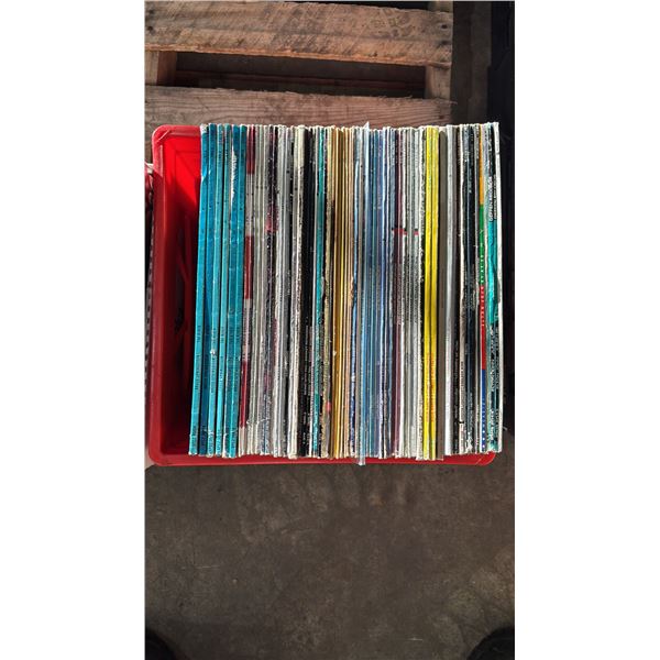 BOX OF ASSORTED VINYL RECORDS