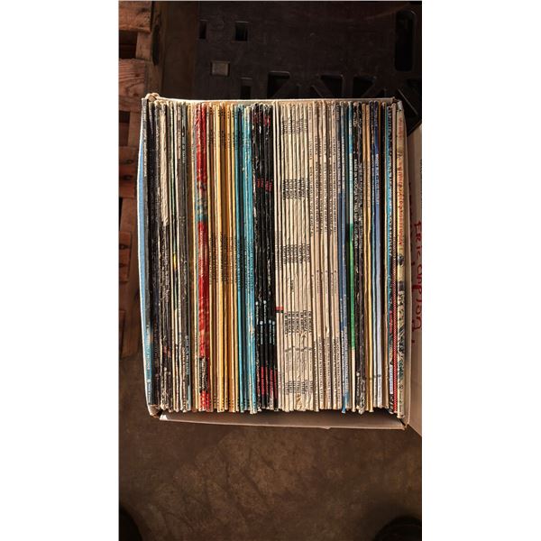 BOX OF ASSORTED VINYL RECORDS