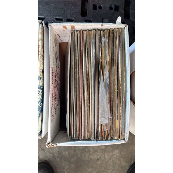 BOX OF ASSORTED VINYL RECORDS