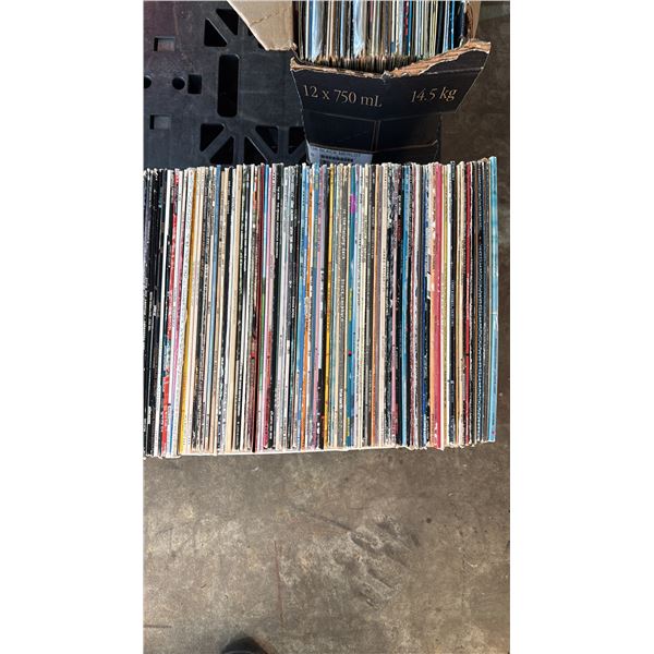 BOX OF ASSORTED VINYL RECORDS