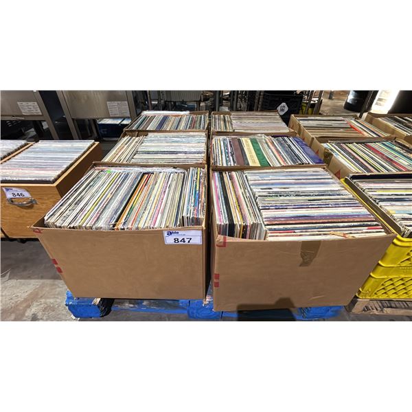 PALLET OF ASSORTED VINYL RECORDS