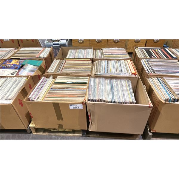 PALLET OF ASSORTED VINYL RECORDS