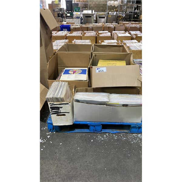 PALLET OF ASSORTED VINYL RECORDS
