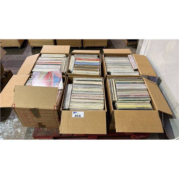 PALLET OF ASSORTED VINYL RECORDS