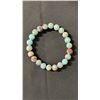 Image 2 : STRAWBERRY QUARTZ BEAD BRACELET & SHOUSHAN JADE BEAD BRACELET