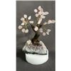 Image 3 : 9" X 8" AMETHYST TREE, 8" X 5" ROSE QUARTZ TREE & CLEAR QUARTZ PYRITE TREE
