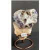 Image 2 : 4" AMETHYST CLUSTER ON STAND