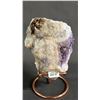 Image 3 : 4" AMETHYST CLUSTER ON STAND
