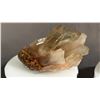 Image 2 : NATURAL CITRINE & SHUNGITE ROUGH STONE