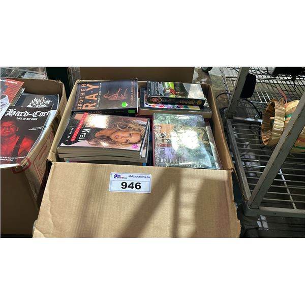 BOX OF ASSORTED BOOKS