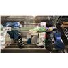 Image 3 : SHELF LOT OF ASSORTED ITEMS INCLUDING WILD FEET SOCKS, VINTAGE ITALIAN CHIANTI WINE BOTTLE AND MORE