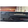 Image 4 : VINTAGE RCA 5-DISC CD CHANGER, JVC DOUBLE CASSETTE PLAYER AND SEARS VHS PLAYER