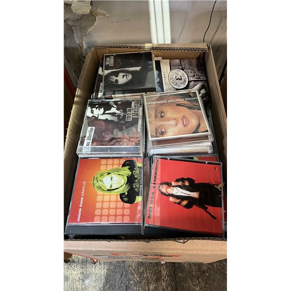 BOX OF ASSORTED CD'S