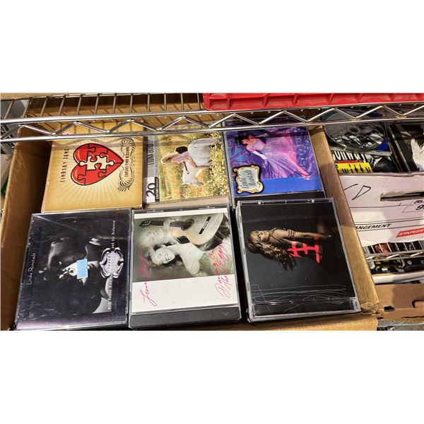 BOX OF ASSORTED CD'S
