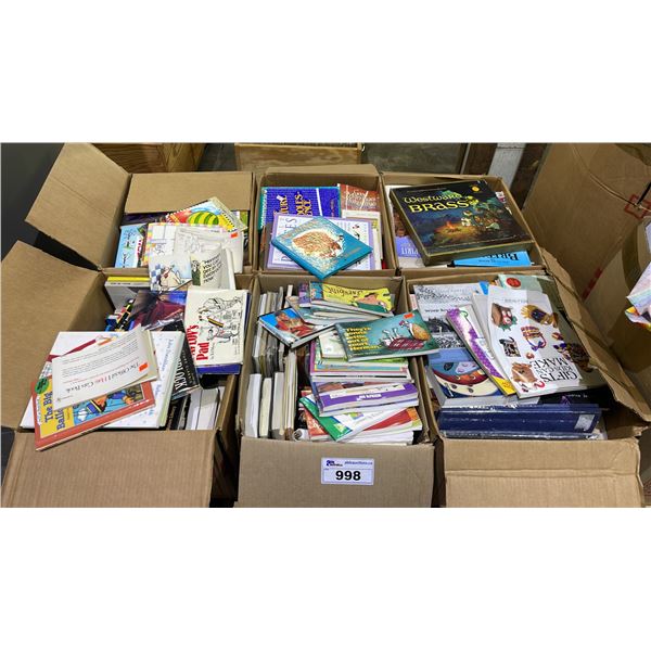 PALLET OF ASSORTED BOOKS