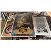 Image 4 : SHELF OF ASSORTED VINTAGE POSTERS