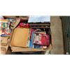 Image 2 : PALLET OF ASSORTED ITEMS INCLUDING BOOKS, POSTER, VHS AND MORE