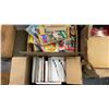 Image 3 : PALLET OF ASSORTED ITEMS INCLUDING BOOKS, POSTER, VHS AND MORE