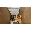 Image 7 : PALLET OF ASSORTED ITEMS INCLUDING WOODEN RECK, CD'S, BOARD GAMES AND MORE