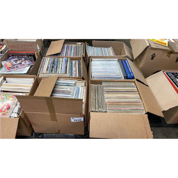 PALLET OF ASSORTED VINYL RECORDS