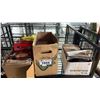 Image 1 : SHELF OF ASSORTED 45 VINYL RECORDS, EMPTY 45 VINYL RECORD SLEEVES AND CD CASES