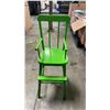 Image 2 : A CRATE OF VINTAGE MAGAZINES AND A KIDS WOODEN CHAIR