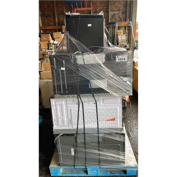 PALLET OF ASSORTED MICROWAVE OVENS *MUST TAKE ALL ON PALLET/WORKING CONDITION UNKNOWN*