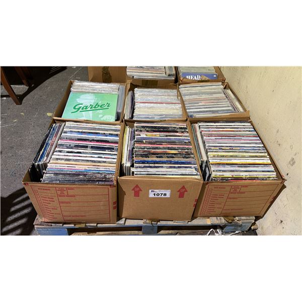 PALLET OF ASSORTED VINYL RECORDS