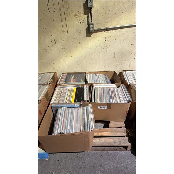 PALLET OF ASSORTED VINYL RECORDS