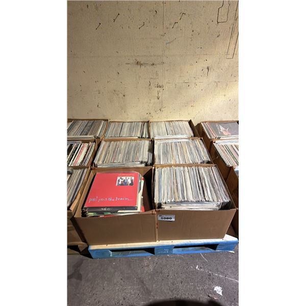 PALLET OF ASSORTED VINYL RECORDS