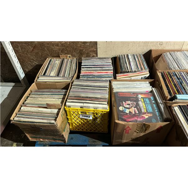 PALLET OF ASSORTED VINYL RECORDS