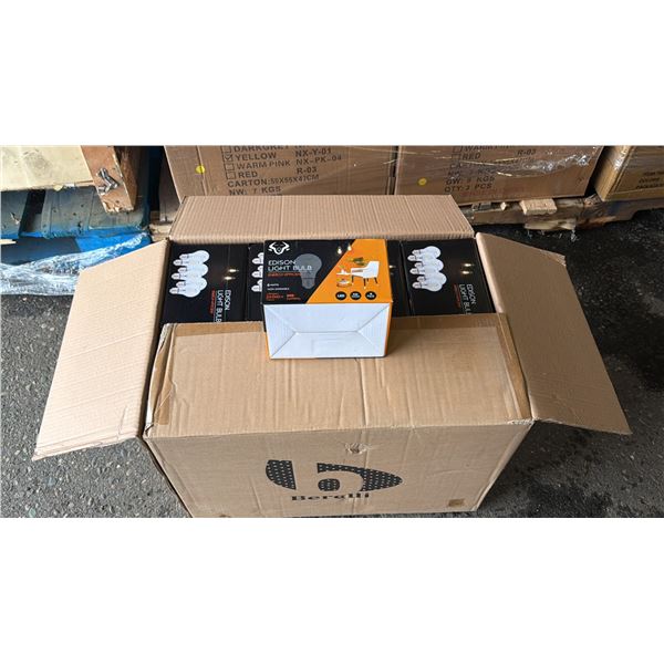 *NEW* CASE OF BERELLI-A19-6W 5000K E26 LIGHT BULBS APPROX 144-COUNT