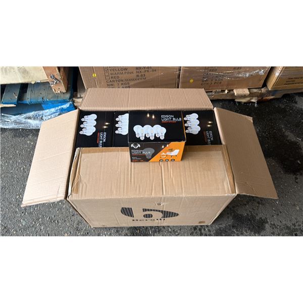 *NEW* CASE OF BERELLI-A19-6W 5000K E26 LIGHT BULBS APPROX 144-COUNT