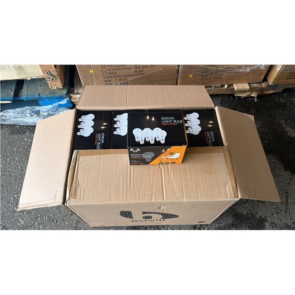 *NEW* CASE OF BERELLI-A19-6W 5000K E26 LIGHT BULBS APPROX 144-COUNT