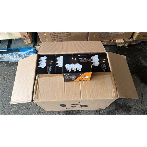 *NEW* CASE OF BERELLI-A19-6W 5000K E26 LIGHT BULBS APPROX 144-COUNT