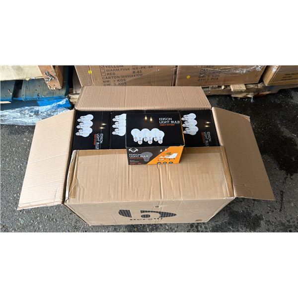 *NEW* CASE OF BERELLI-A19-6W 5000K E26 LIGHT BULBS APPROX 144-COUNT