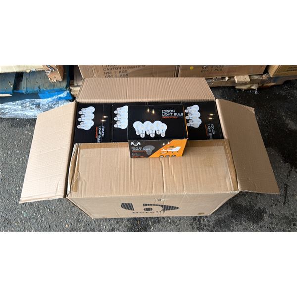 *NEW* CASE OF BERELLI-A19-6W 5000K E26 LIGHT BULBS APPROX 144-COUNT