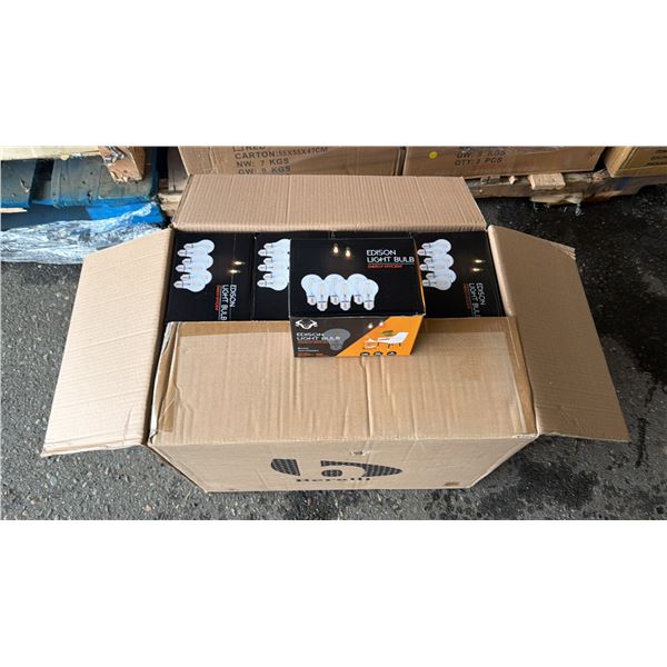 *NEW* CASE OF BERELLI-A19-6W 5000K E26 LIGHT BULBS APPROX 144-COUNT