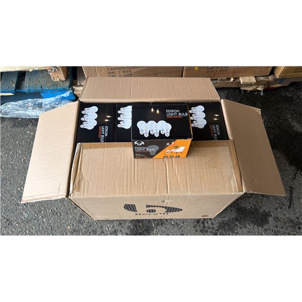 *NEW* CASE OF BERELLI-A19-6W 5000K E26 LIGHT BULBS APPROX 144-COUNT