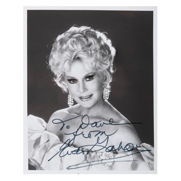 An Eva Gabor Signed Photo.