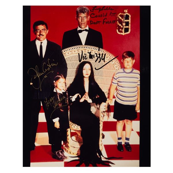 A Multi-Signed "The Addams Family" Publicity Photo.