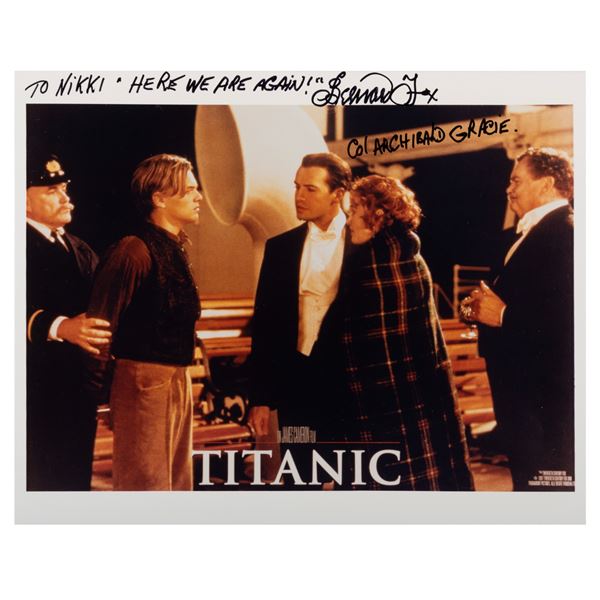 A Bernard Fox Signed "Titanic" Photo.