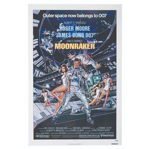 A "Moonraker" One-Sheet.