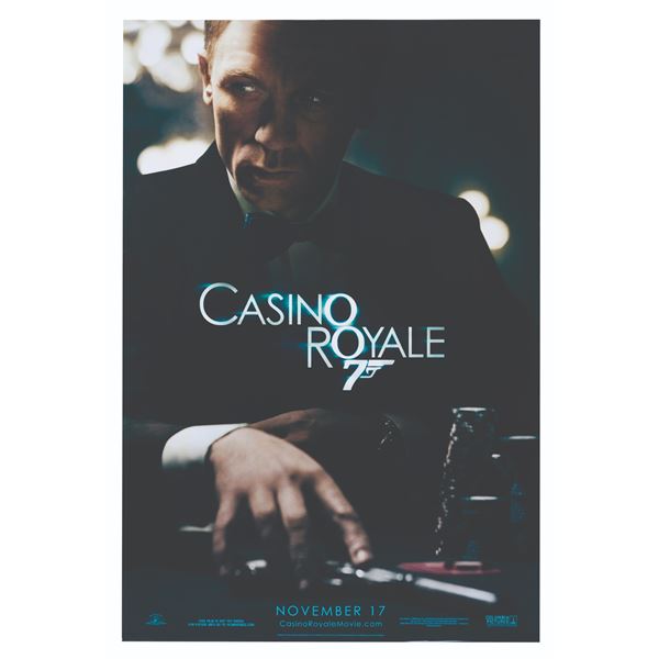 A "Casino Royale" Teaser One-Sheet.